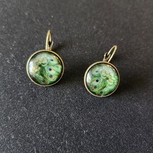 Peacock Earrings
